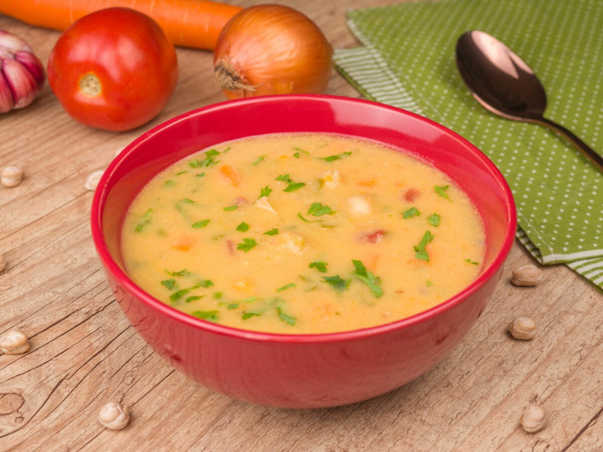 Como fazer Sopa de Grão de Bico