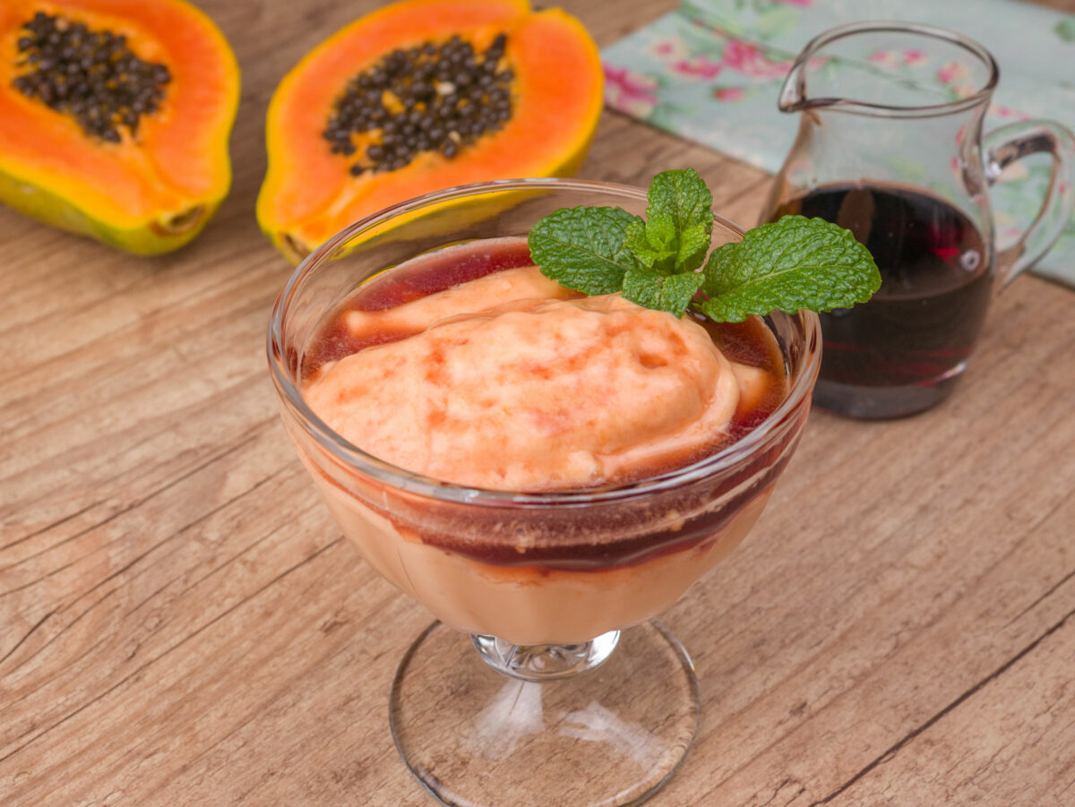 Como fazer Creme de Papaya com Cassis
