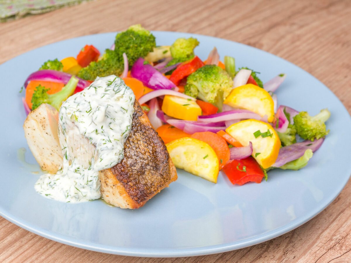 Como fazer Bacalhau com Molho de Dill