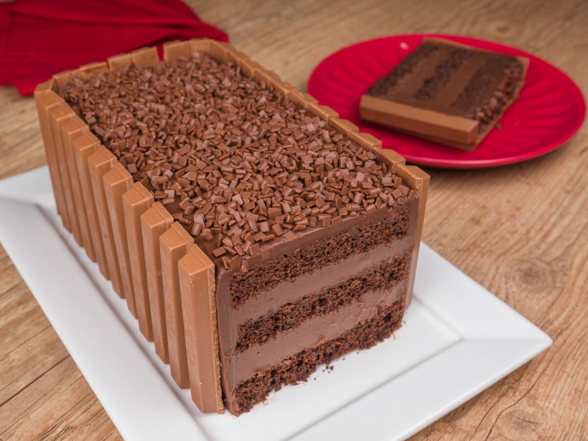Como fazer Bolo de Kit Kat