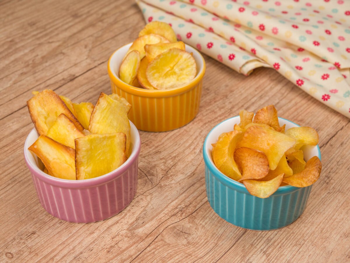 Como fazer Chips de Mandioca