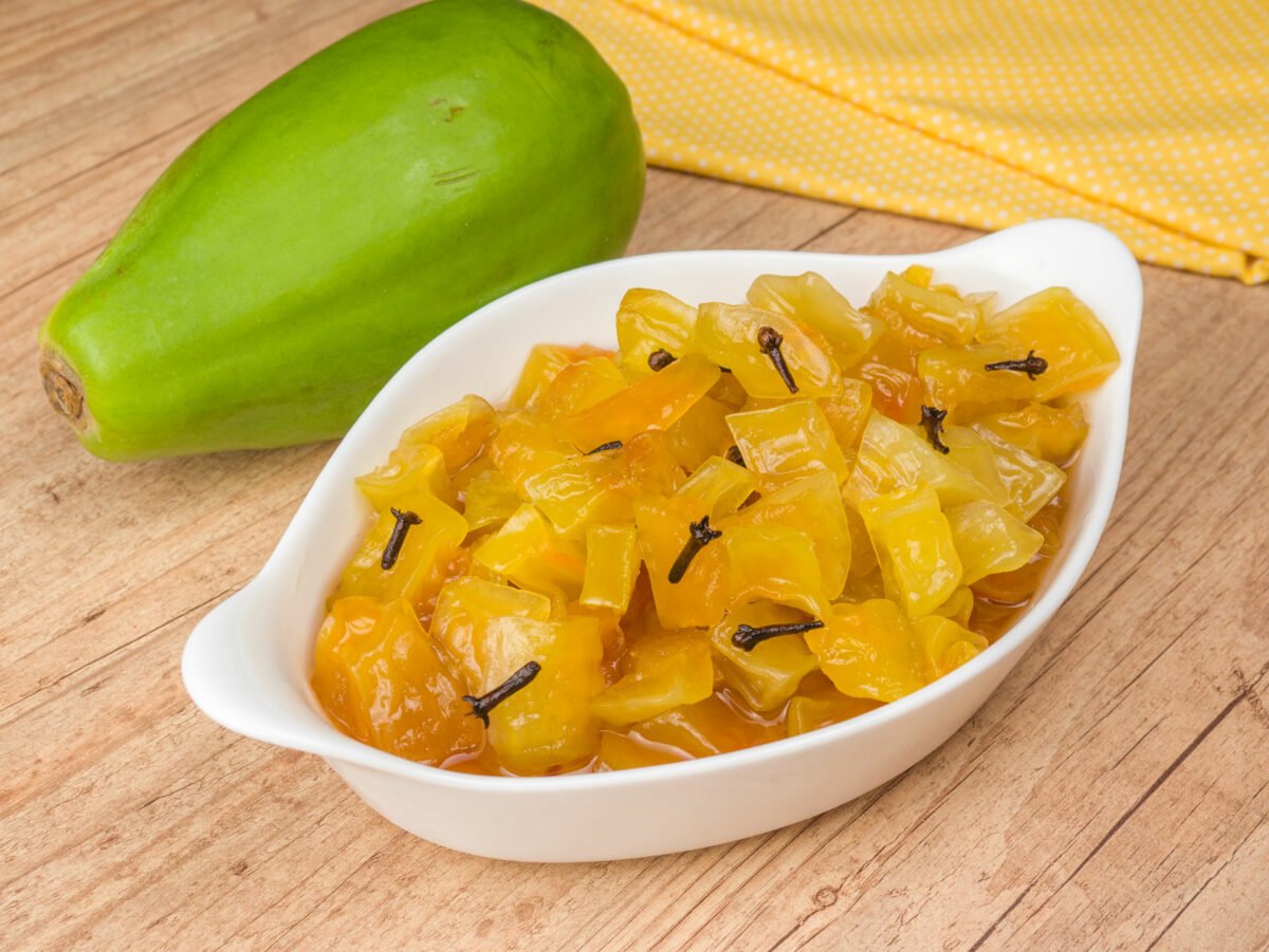 Como fazer Doce de Mamão Verde em Calda