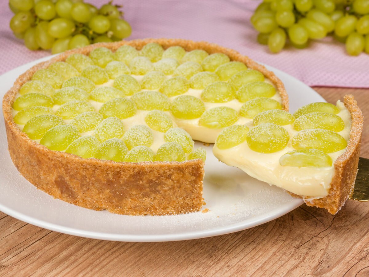 Como fazer Torta de Leite Ninho com Uva