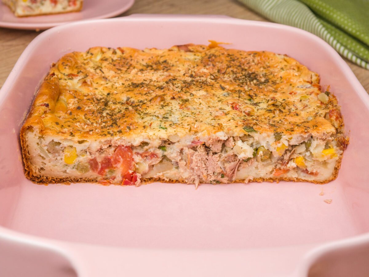 Como fazer Torta de Liquidificador com Massa de Batata