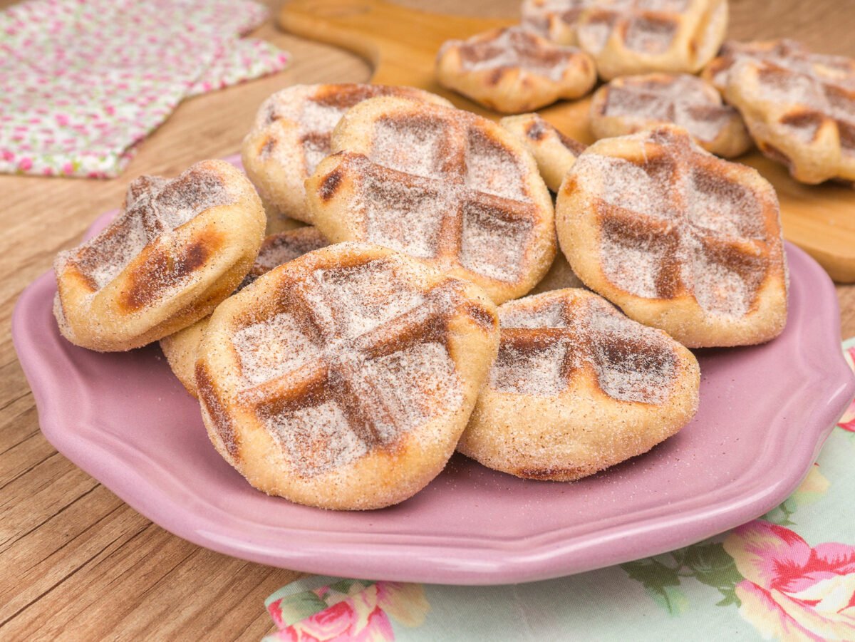 Como fazer Cinnamon Waffle
