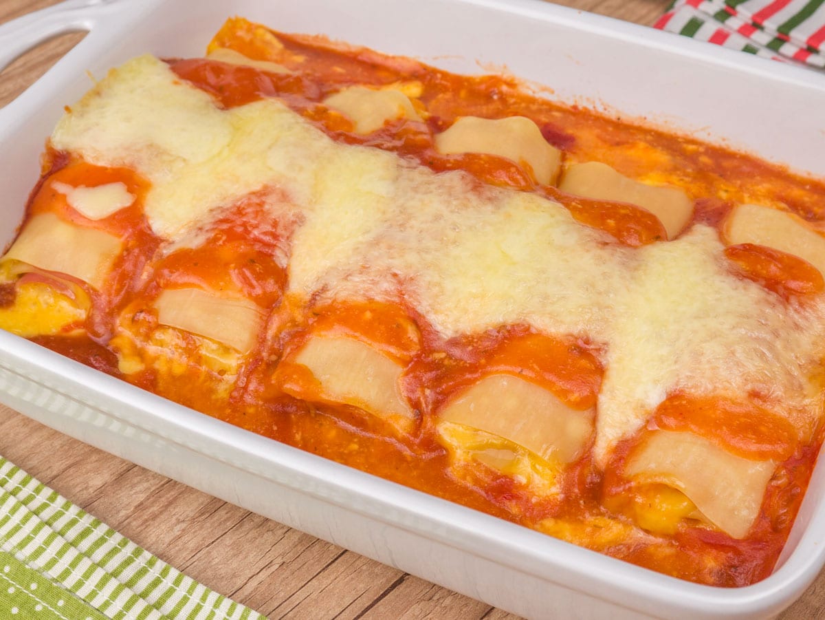 Como fazer Canelone com Massa de Pastel