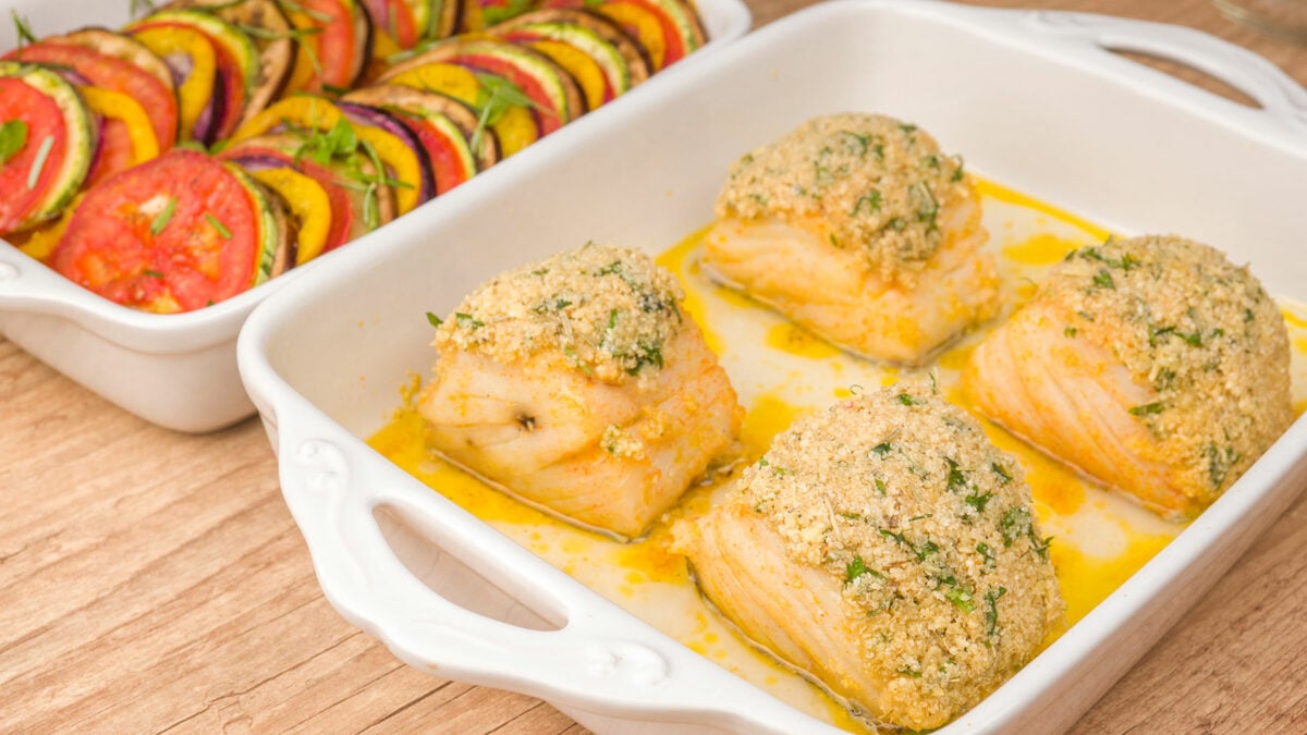 Como fazer Bacalhau com Crosta de Amaranto