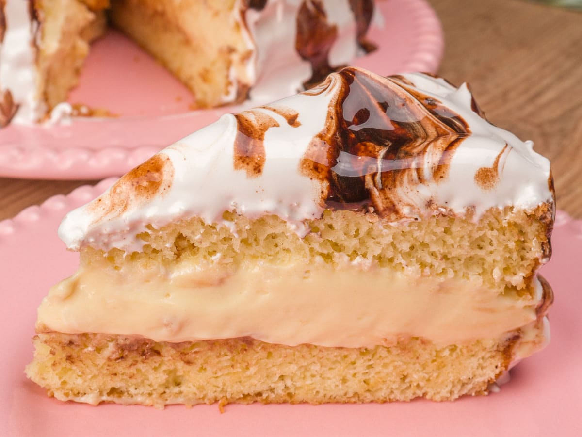Como fazer Bolo de Creme com Marshmallow