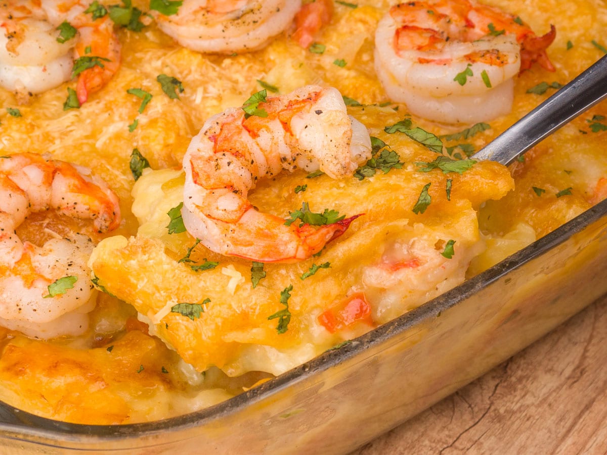 Como fazer Escondidinho de Camarão