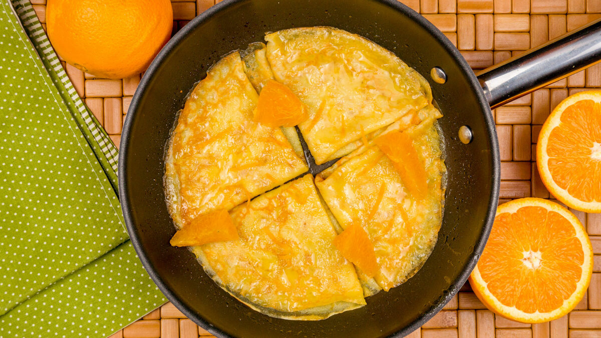 Como fazer Crepe Suzette