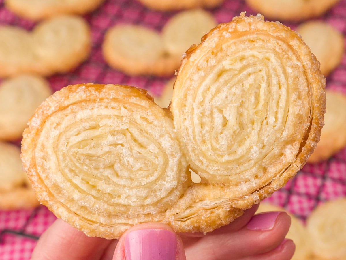 Como fazer Palmier, Biscoito Orelha