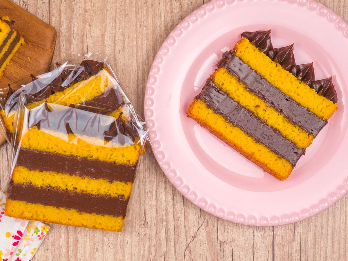 Como fazer Slice Cake de Bolo de Cenoura