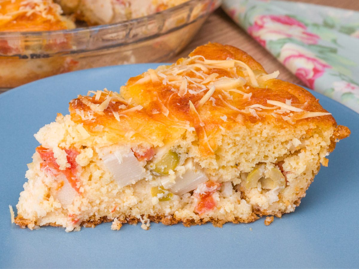 Como fazer Torta de Palmito com Massa de Iogurte