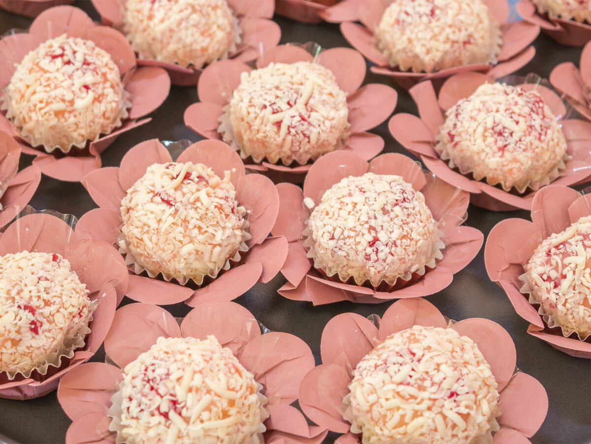 Como fazer Brigadeiro Floresta Branca