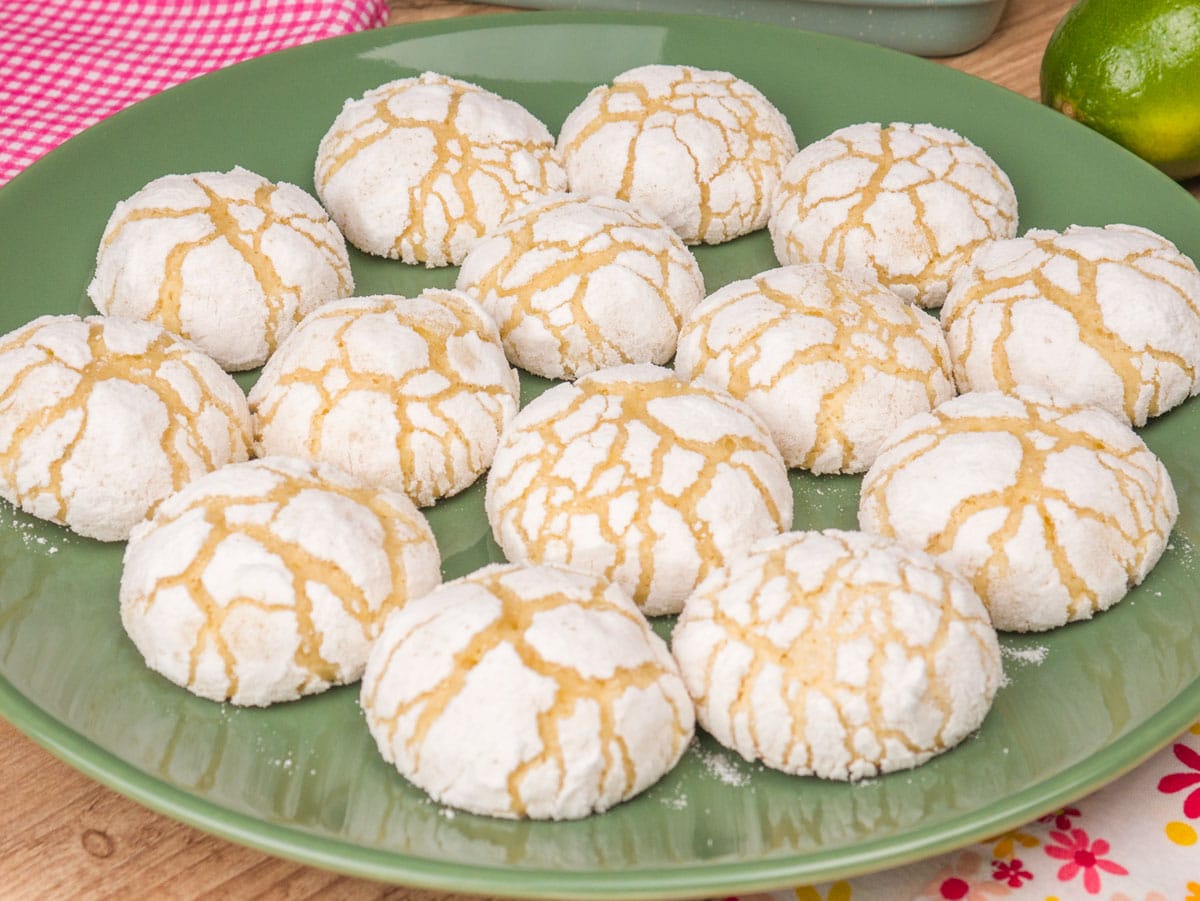 Biscoitinho Craquelado de Limão