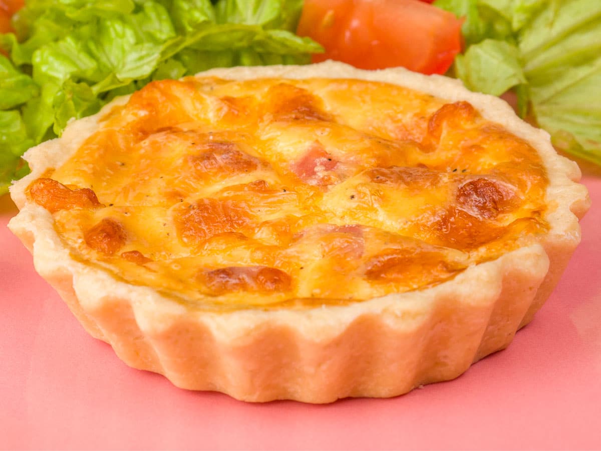 Como fazer Quiche de Presunto e Queijo