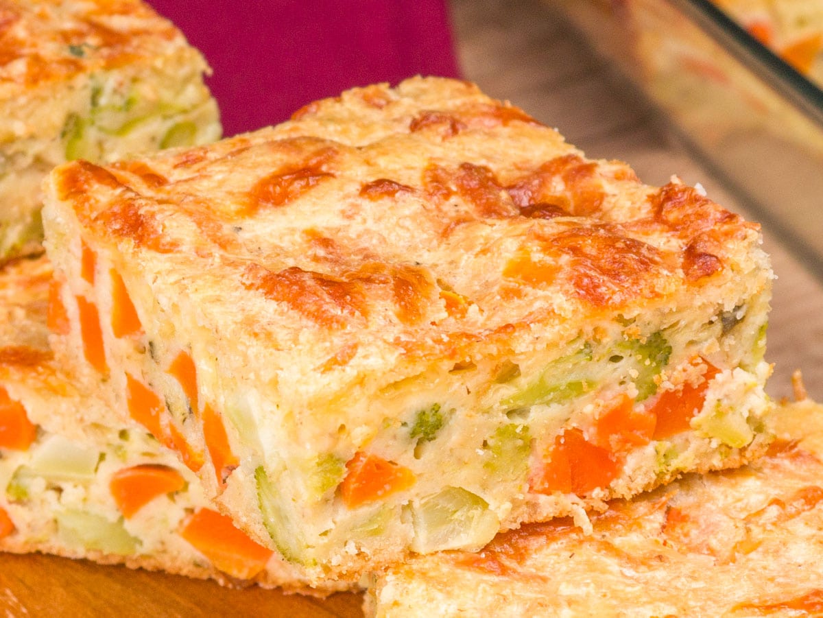 Como fazer Torta de Liquidificador de Brócolis