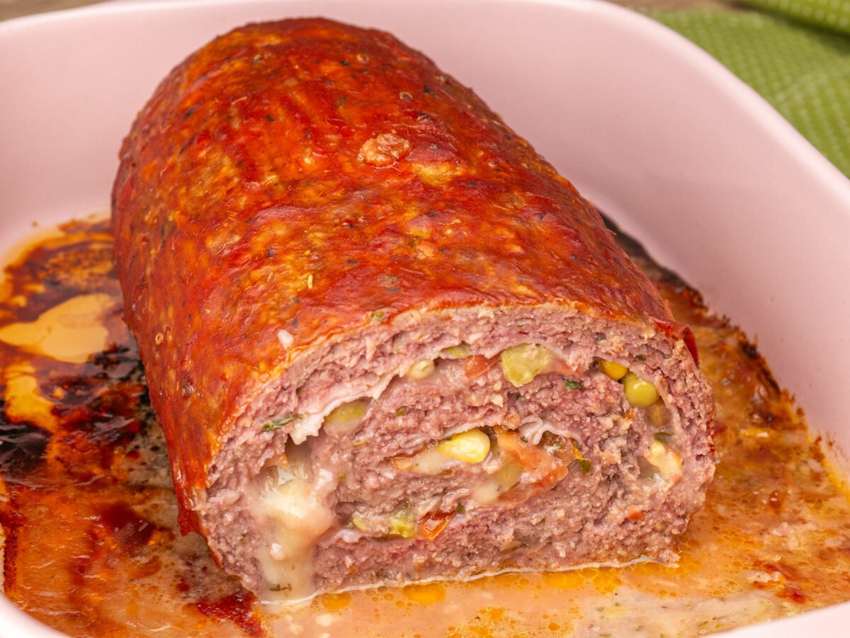 Como fazer Rocambole de Carne