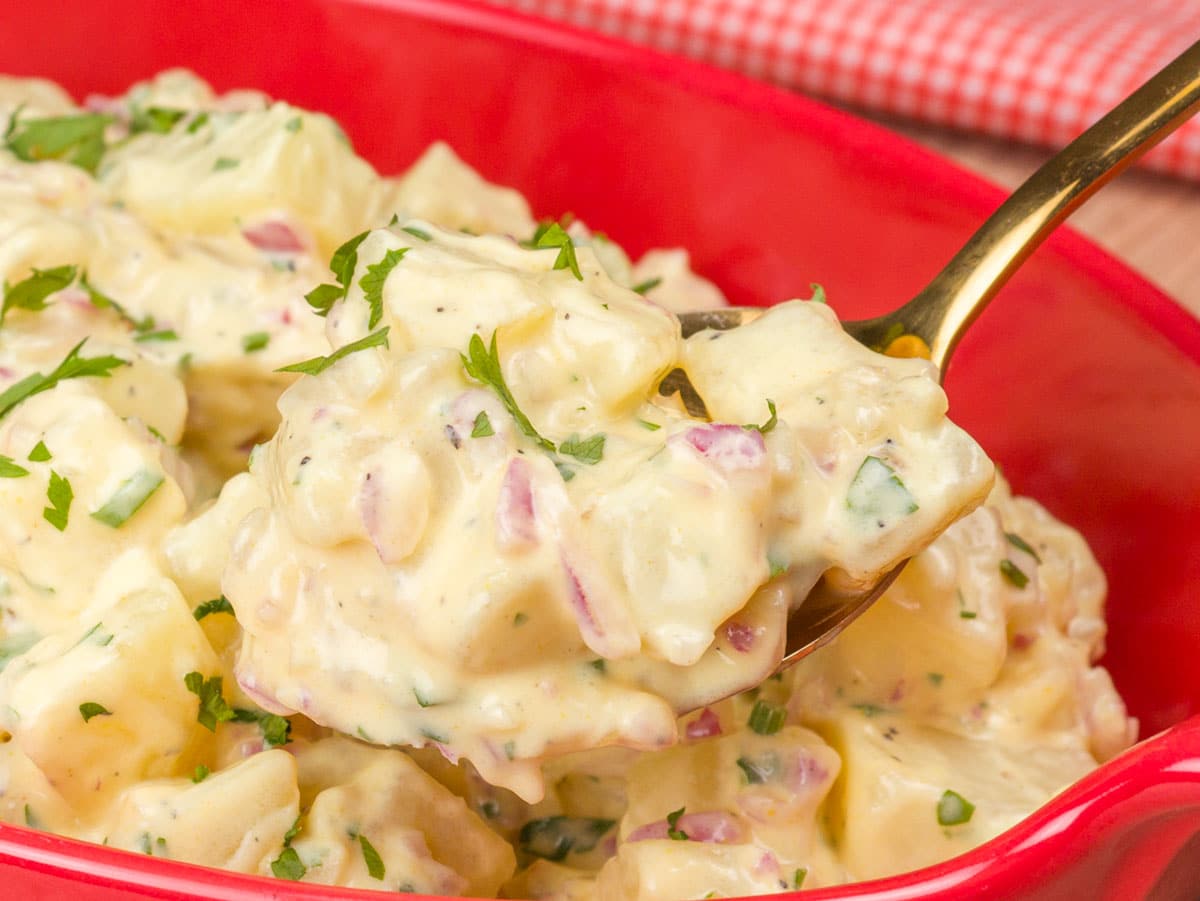 Como fazer Salada de Batata com Iogurte