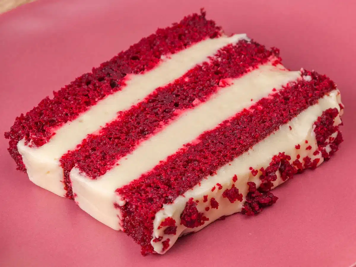 How to Make Red Velvet Cake Slice