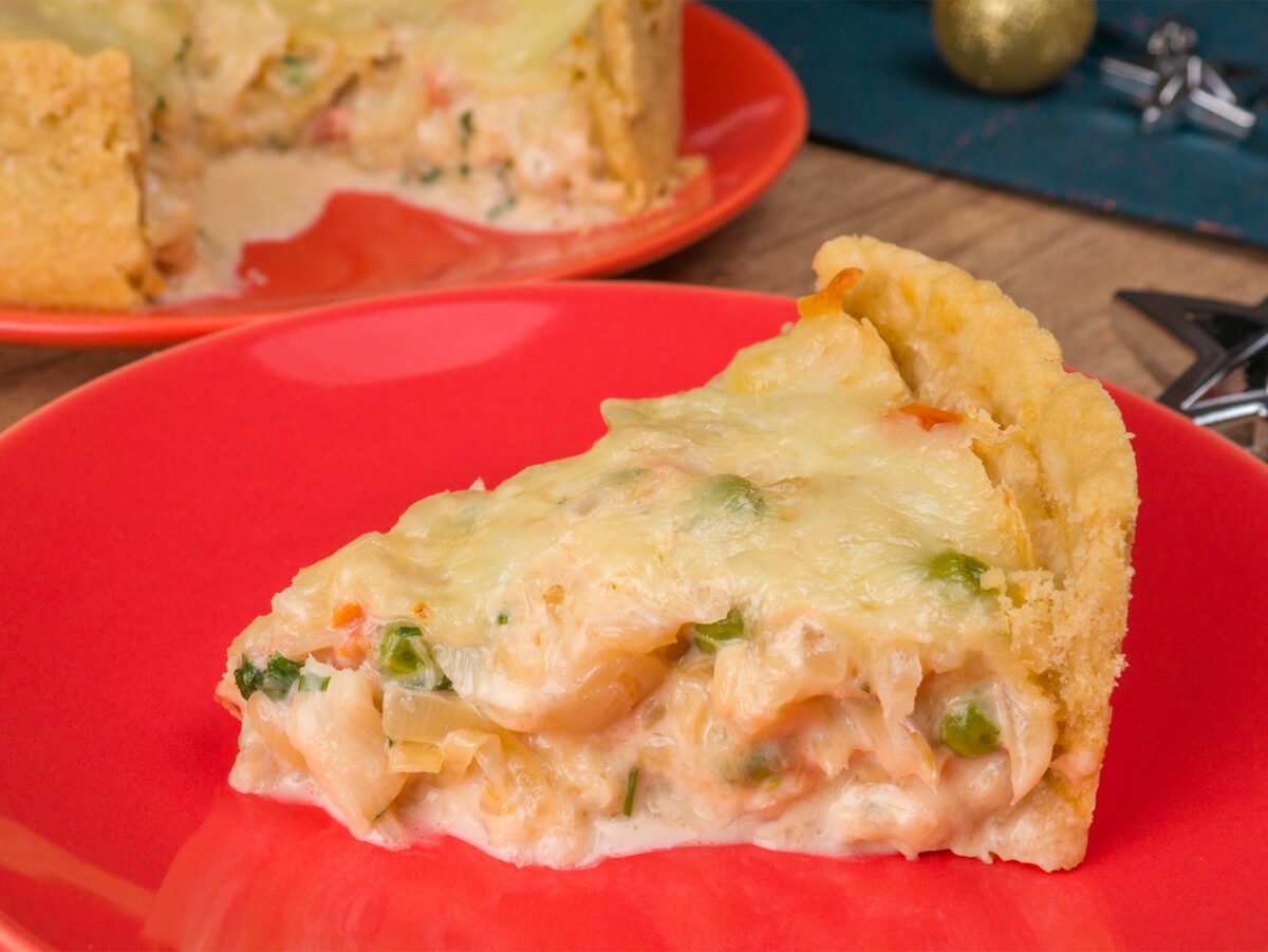 Como fazer Torta Cremosa de Bacalhau
