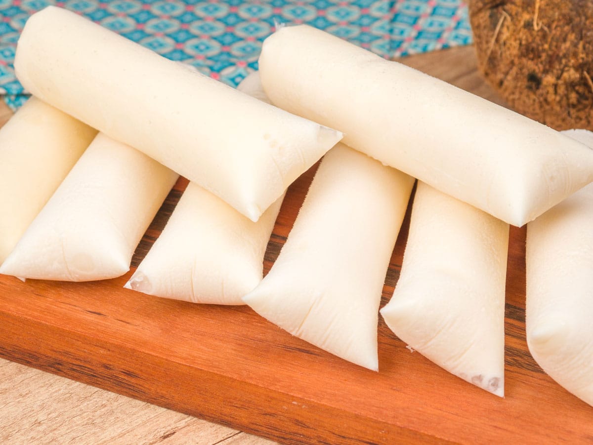 Como fazer Geladinho Cremoso de Coco