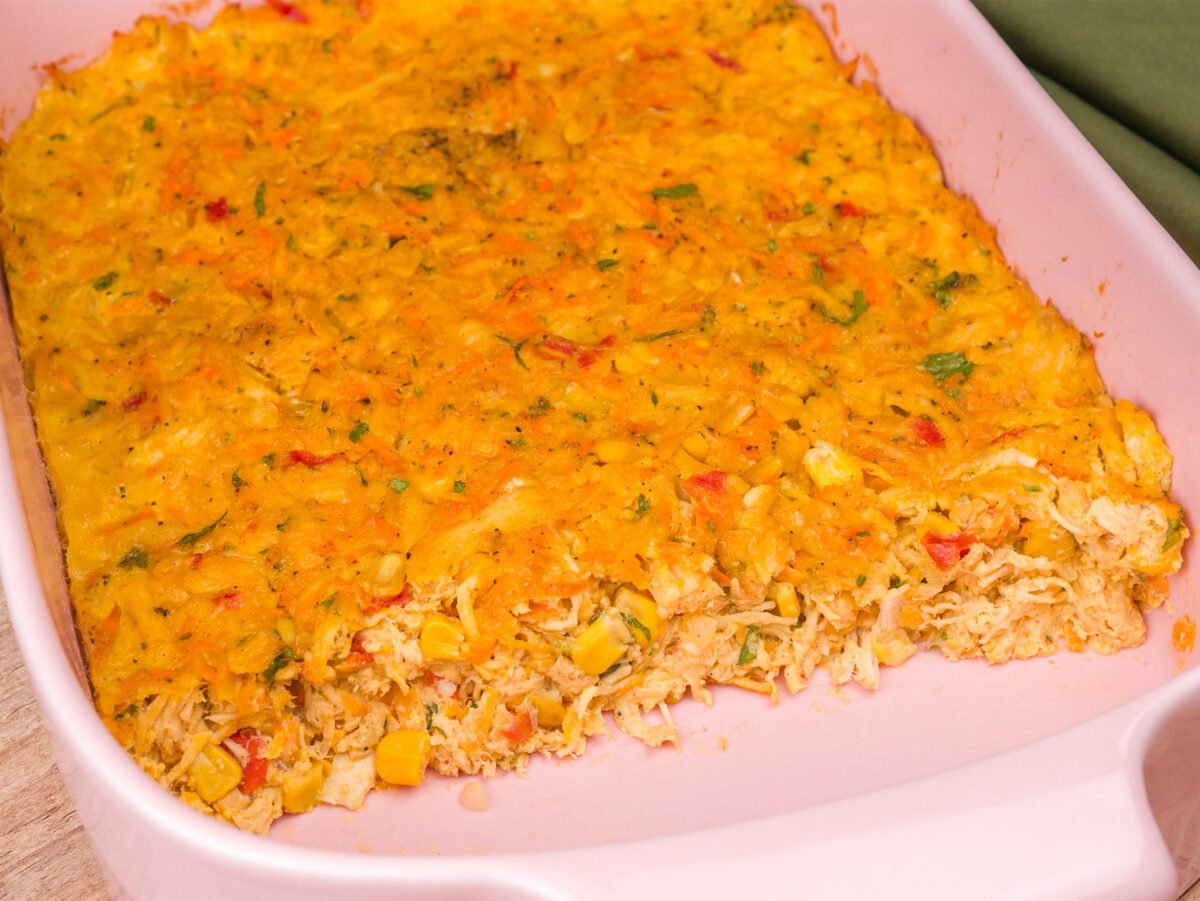 Como fazer Torta de Frango sem Farinha