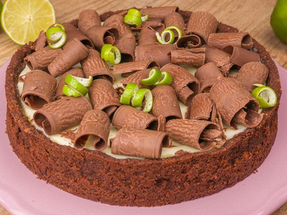 Torta de Chocolate com Limão