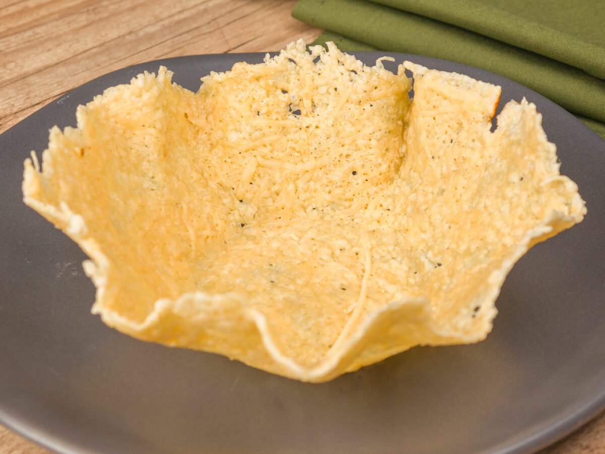 Como fazer Cestinha de Parmesão