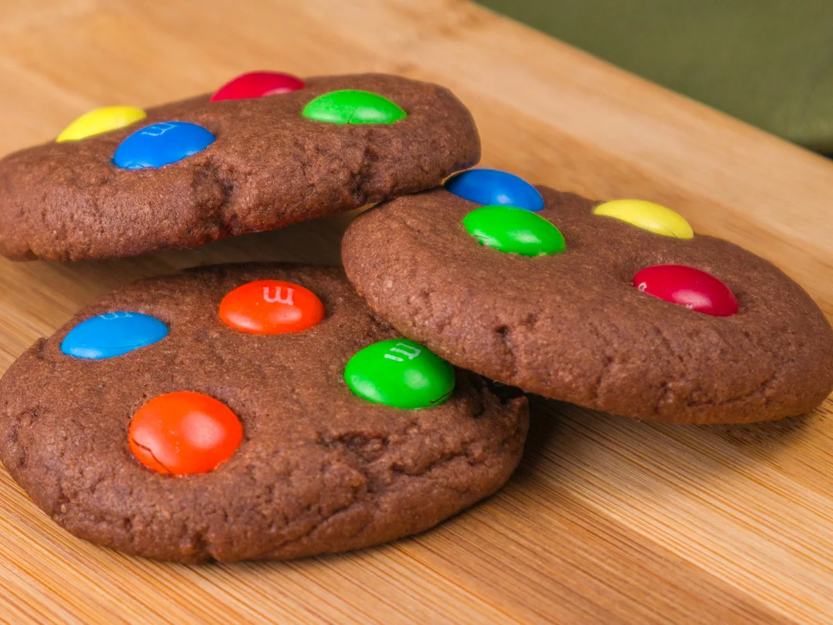 Como fazer Cookies de M&amp;Ms