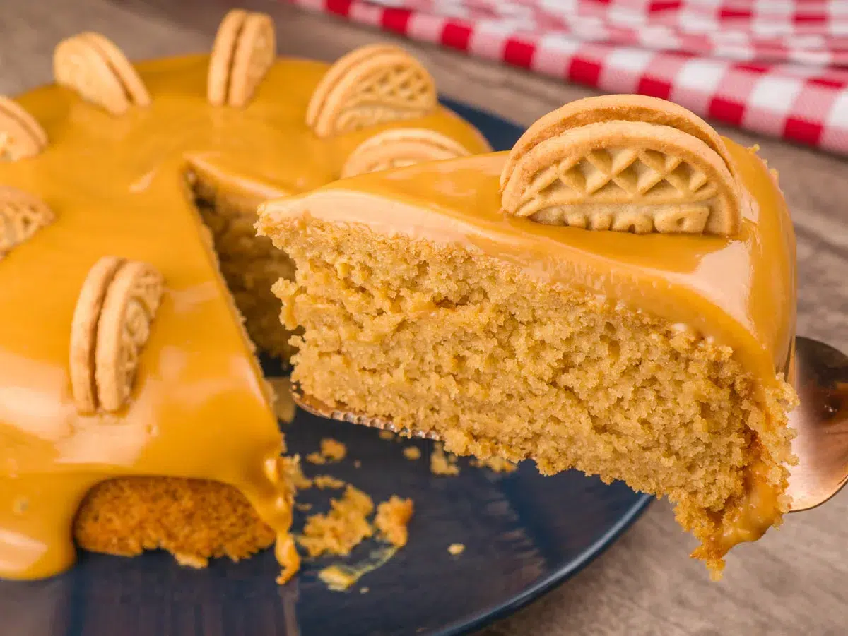 Como fazer Bolo Bono de Doce de Leite