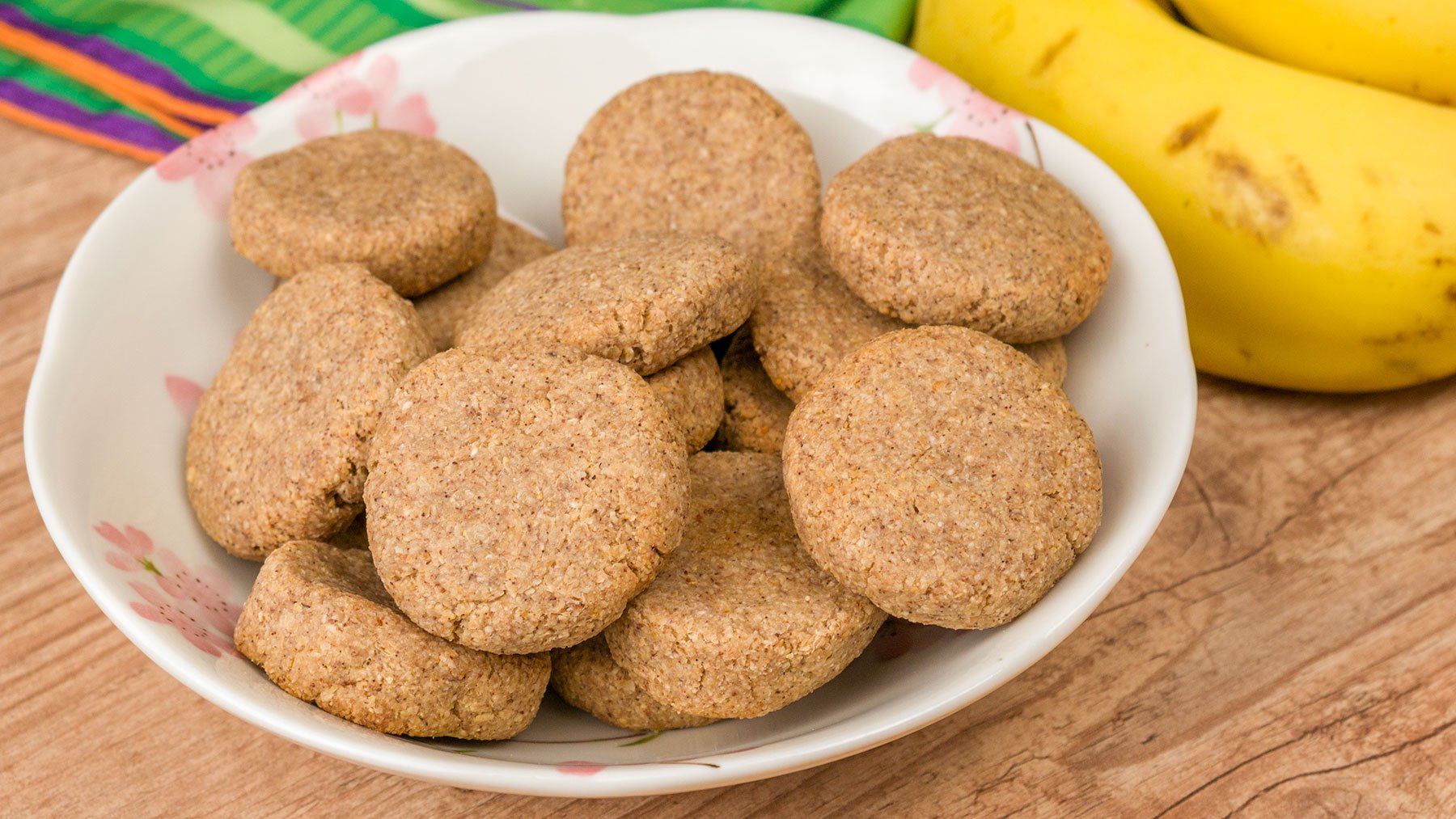 Como fazer Biscoitinho de Banana, Aveia e Canela