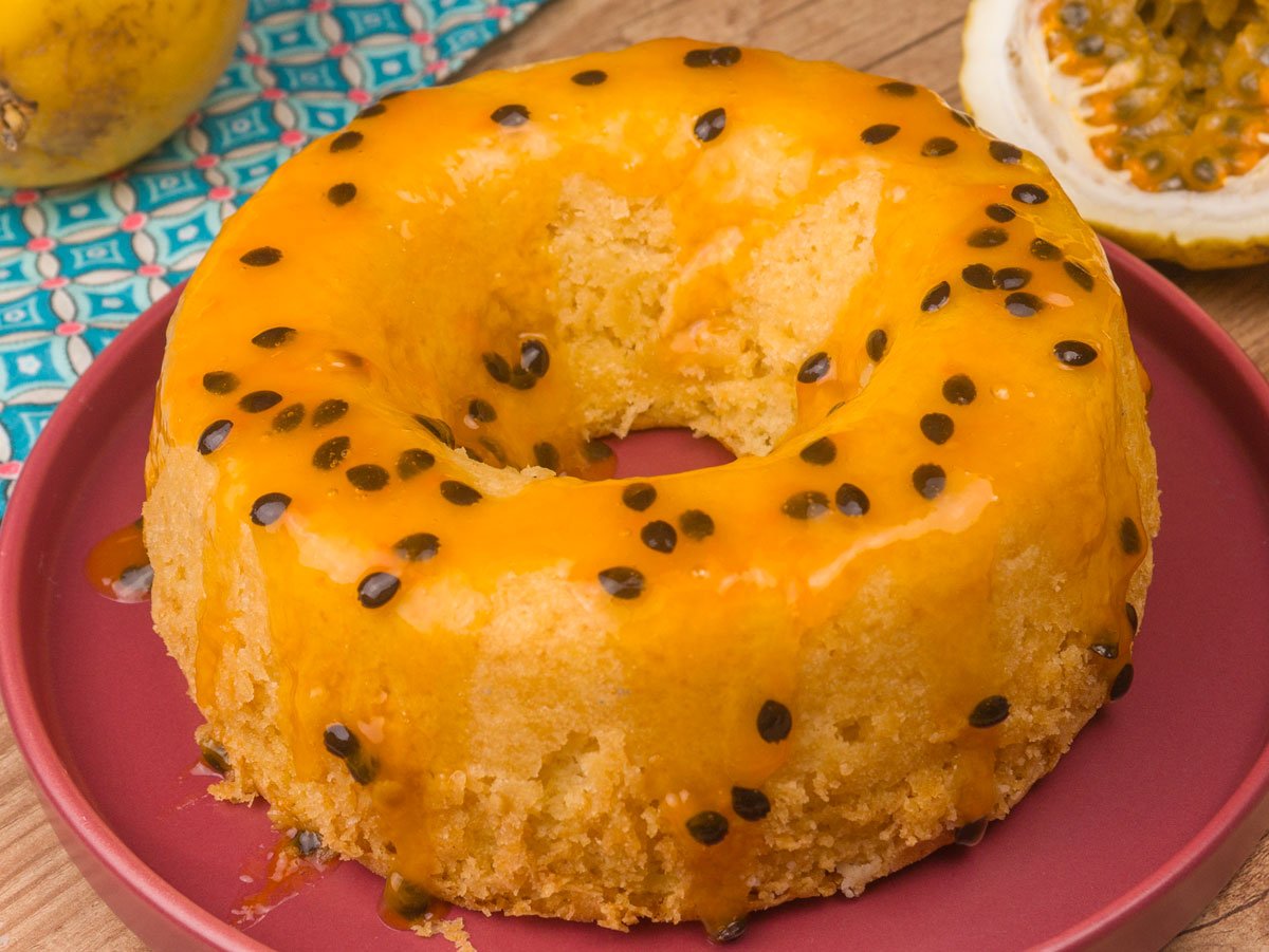 Como fazer Bolo de Maracujá com 1 Ovo