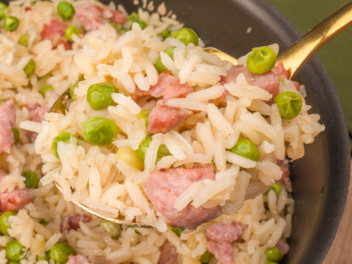 Como fazer Arroz com Linguiça