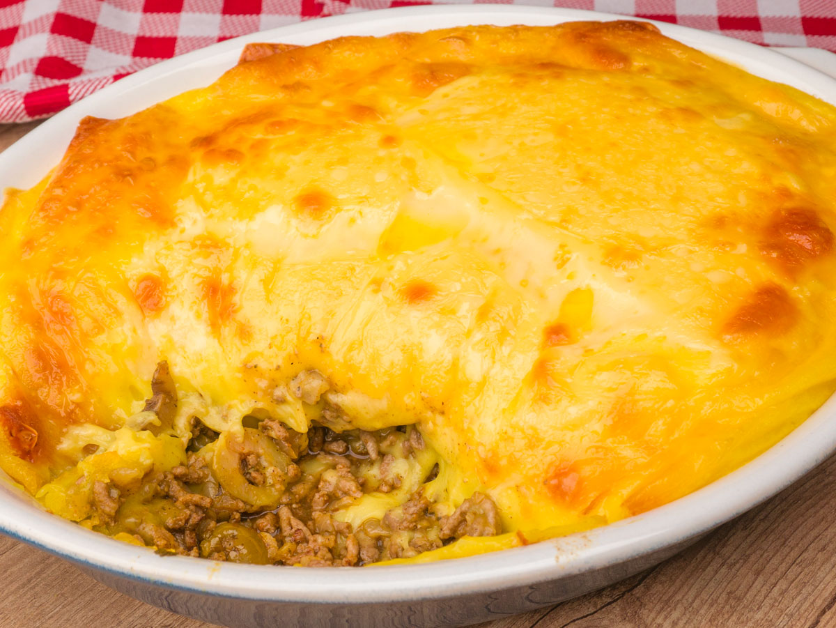 Como fazer Escondidinho de Carne com Mandioquinha