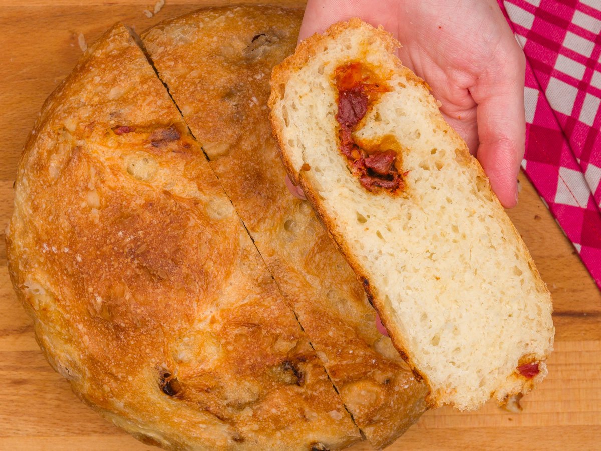Como fazer Pão sem Sova de Tomate