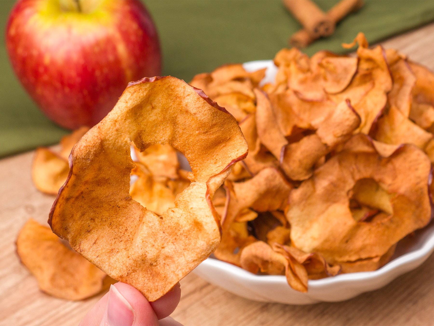 Como fazer Chips de Maçã