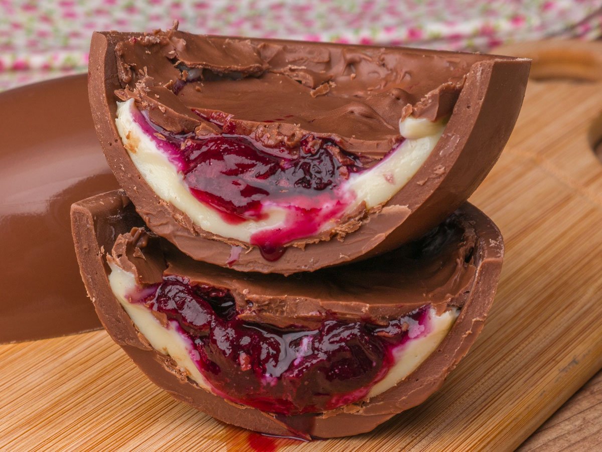 Como fazer Ovo de Páscoa de Ninho com Frutas Vermelhas