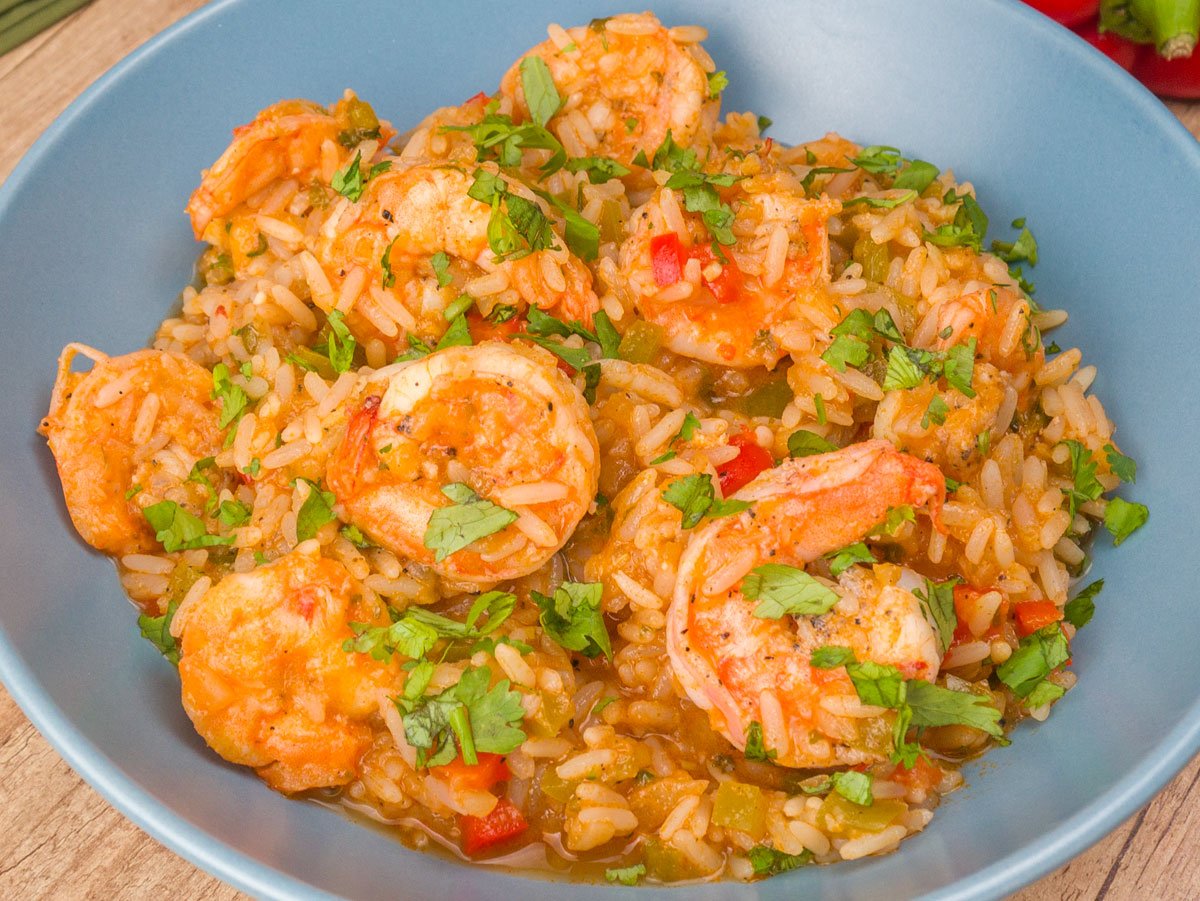 Foto da receita Como fazer Arroz de Camarão