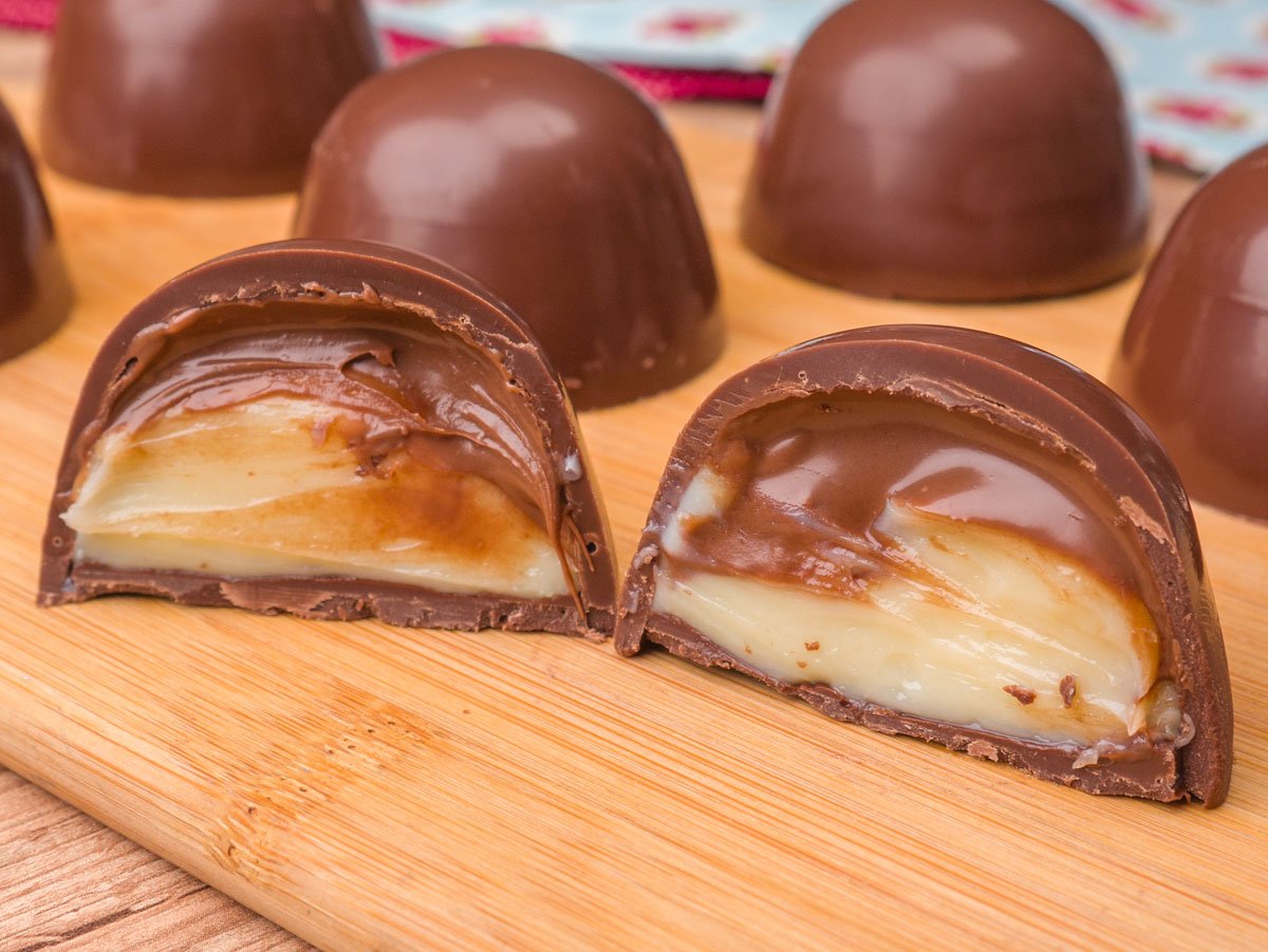 Foto da receita Como fazer Bombom de Leite Ninho com Nutella