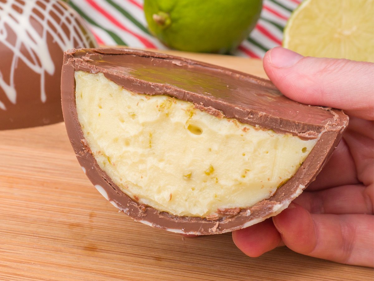 Foto da receita Como fazer Ovo de Páscoa Trufado de Limão