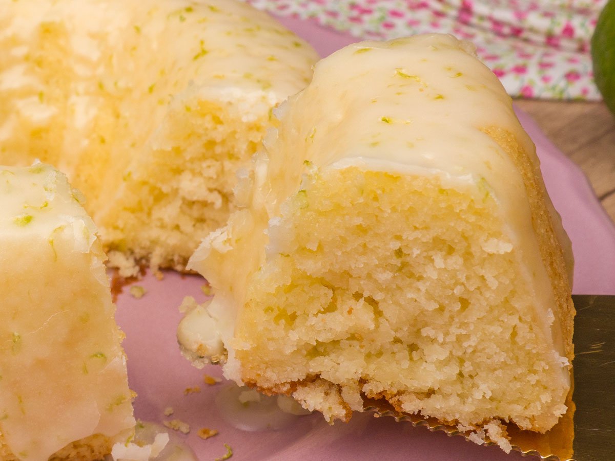 Foto da receita Como fazer Bolo de Limão na Airfryer