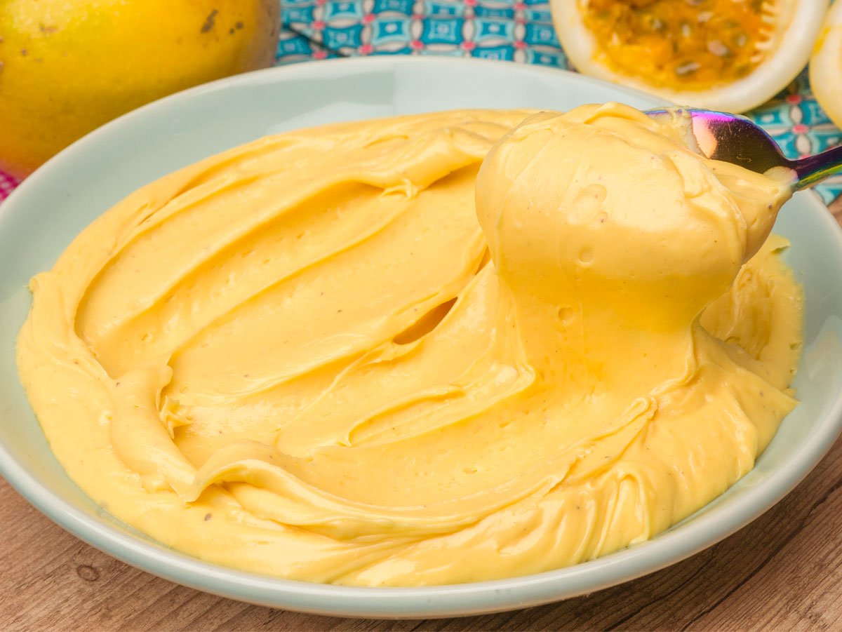 Foto da receita Como fazer Recheio de Maracujá