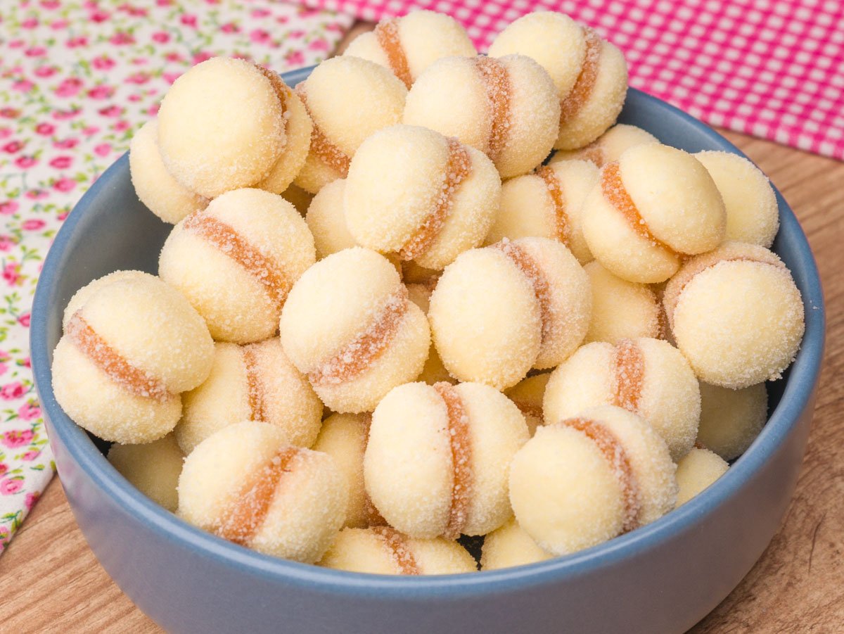 Foto da receita Como fazer Casadinho de Doce de Leite