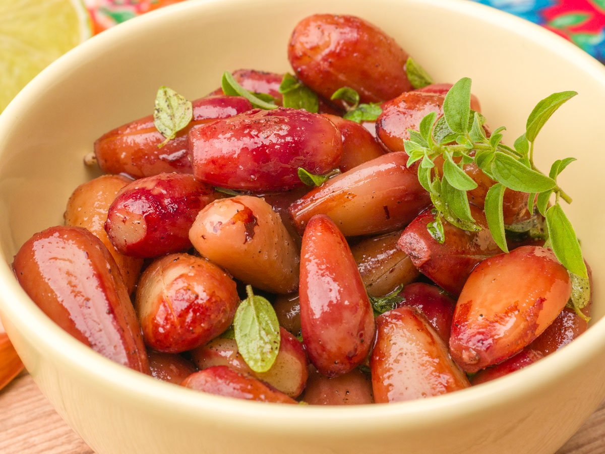 Foto da receita Como fazer Pinhão Aperitivo
