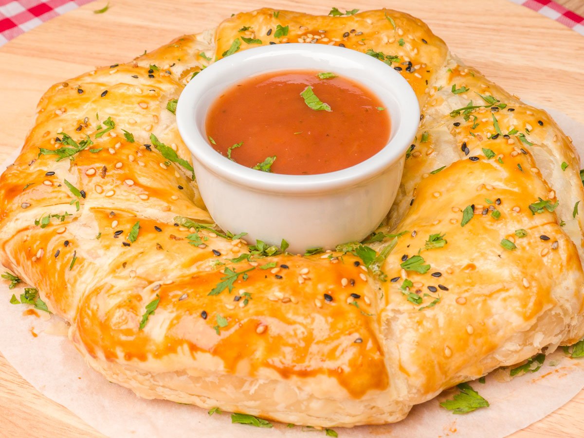 Como fazer Torta Folhada Petisco