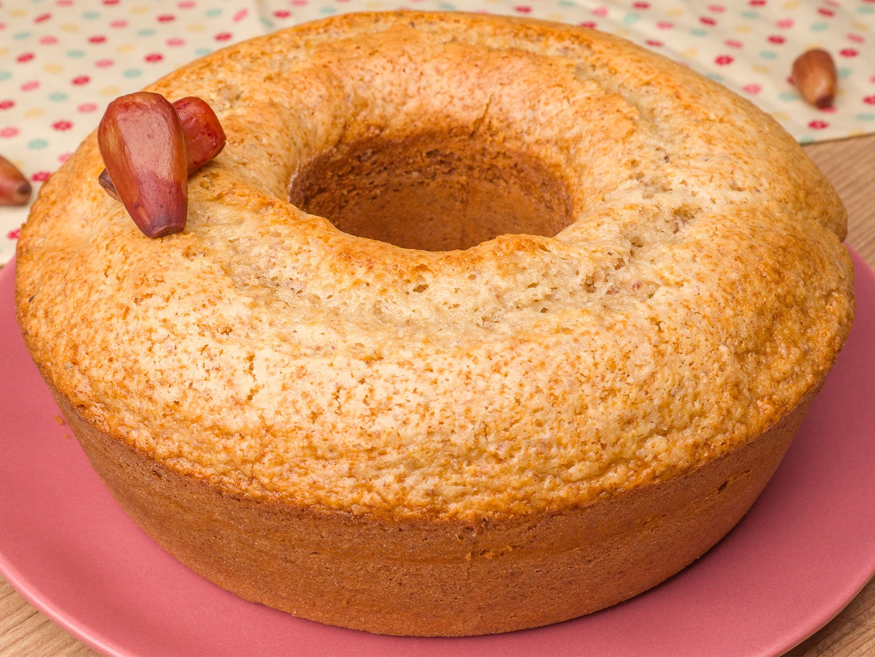 Foto da receita Como fazer Bolo de Pinhão