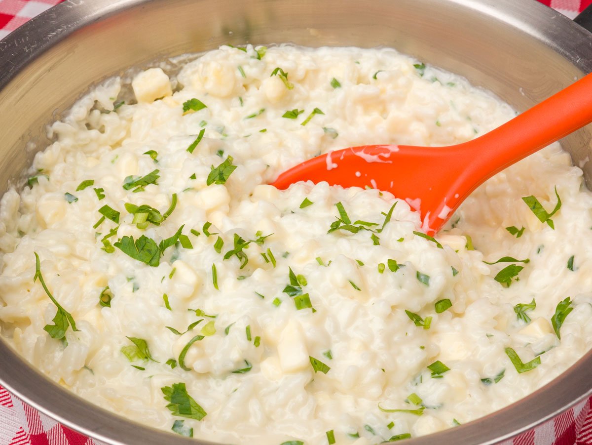 Foto da receita Como fazer Arroz de Leite com Queijo Coalho