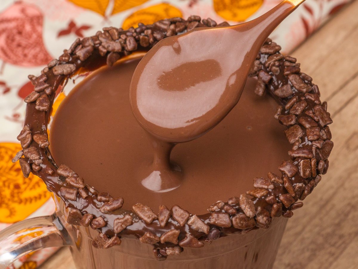 Foto da receita Como fazer Chocolate Quente de Brigadeiro